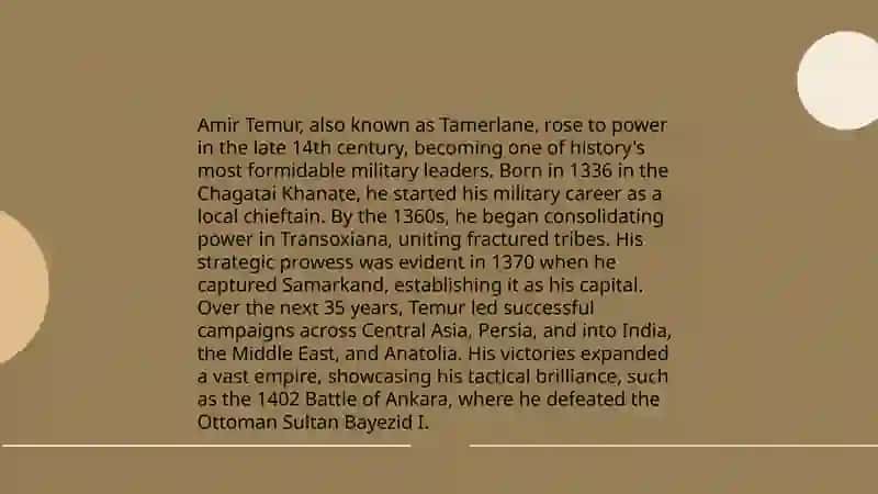 Amir Temur katta sarkarda 4