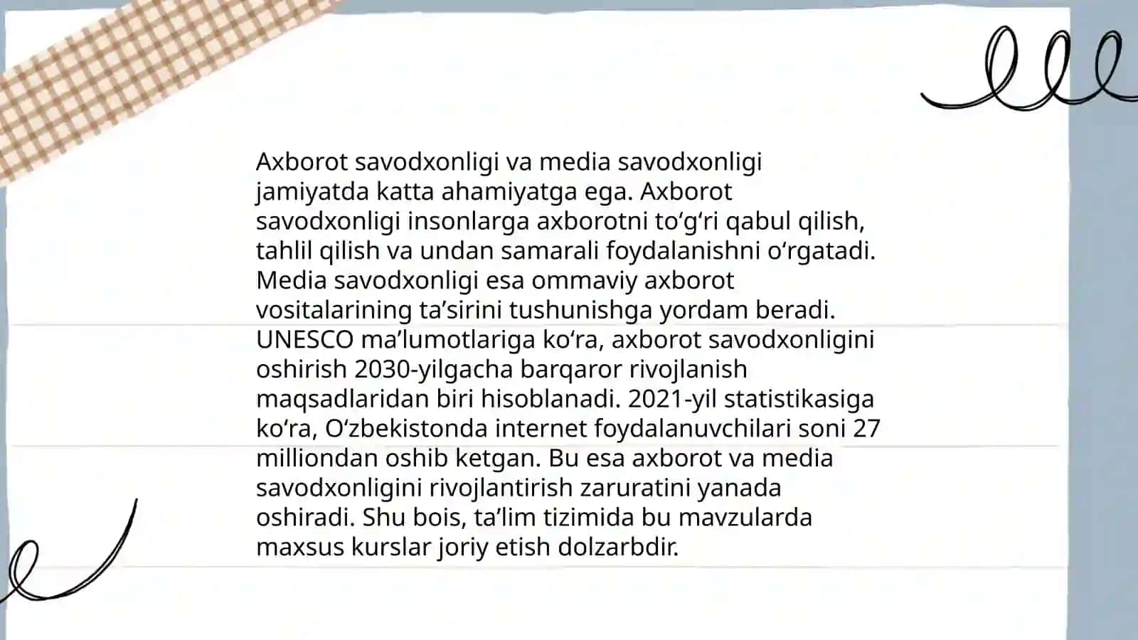 Mediamadaniyat va tanqidiy fikrlash 4