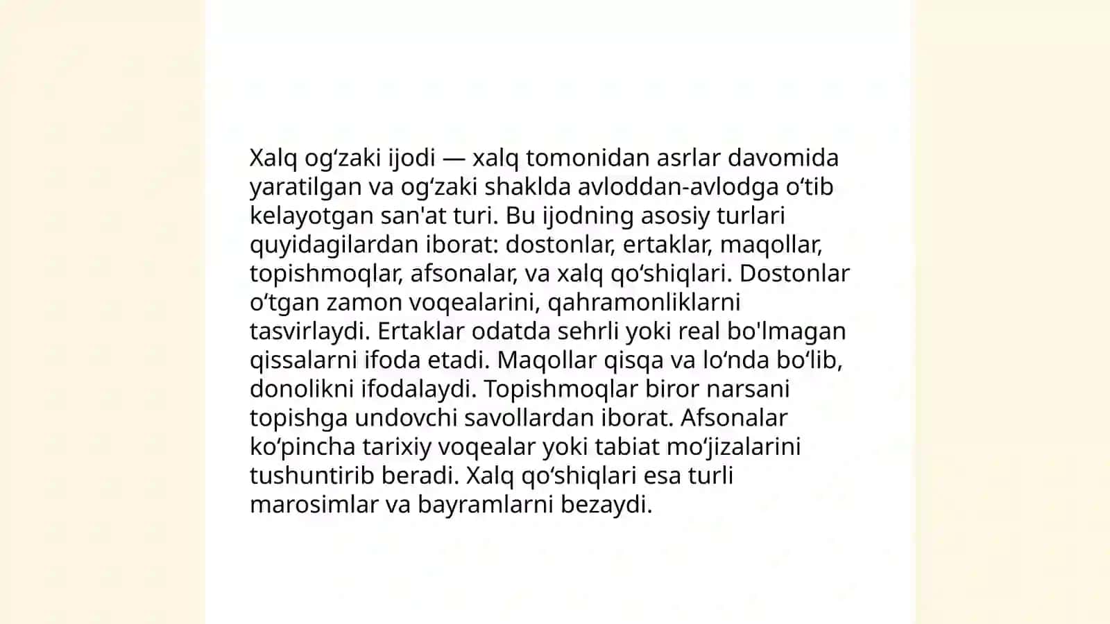 Xalq og‘zaki ijodi 4