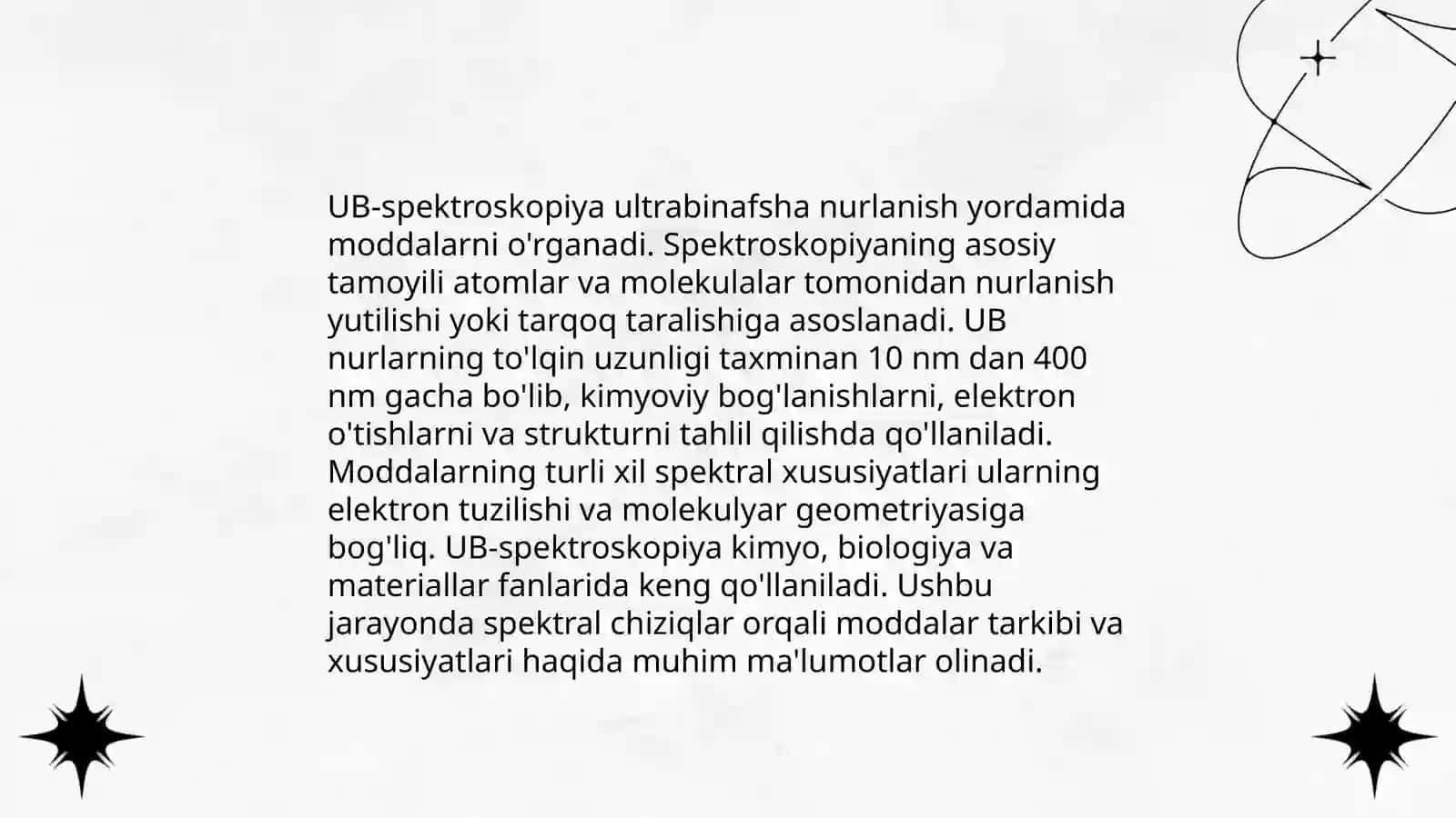 UB-spektroskopiya usuli 4