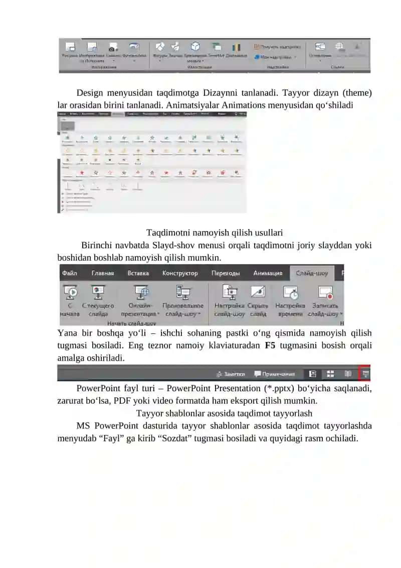 Microsoft Office dasturlari 4