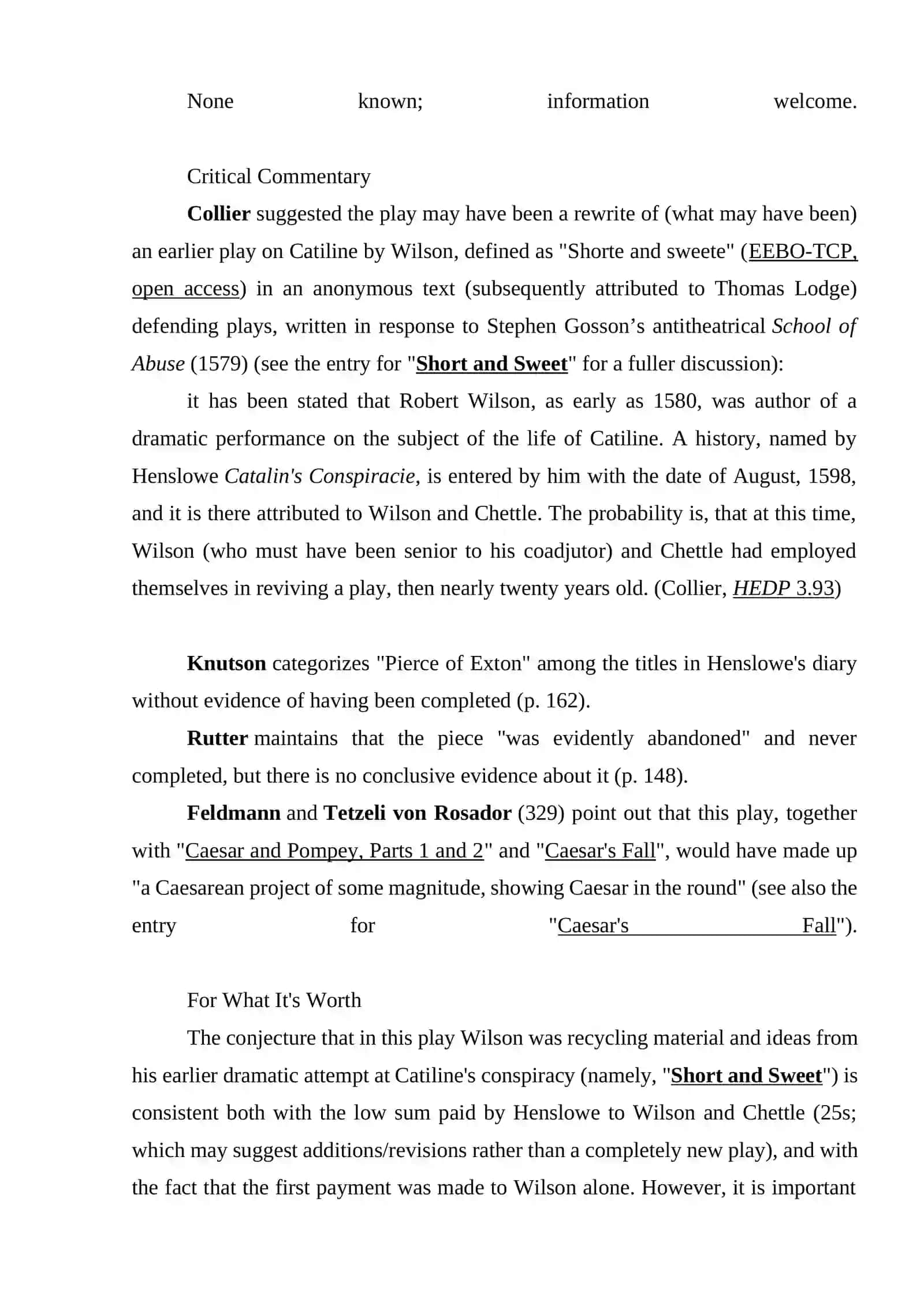 Catiline's Conspiracy (Catiline) 4