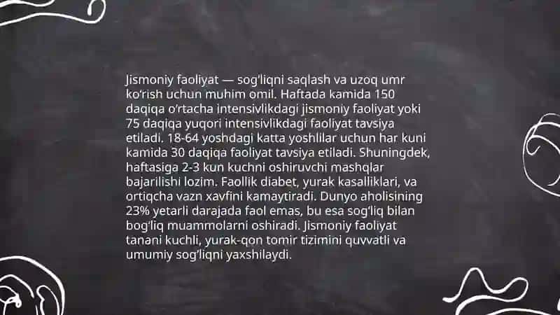Maktabgacha yoshdagi bolalar oʻsishining umumiy shart sharoitlari 4