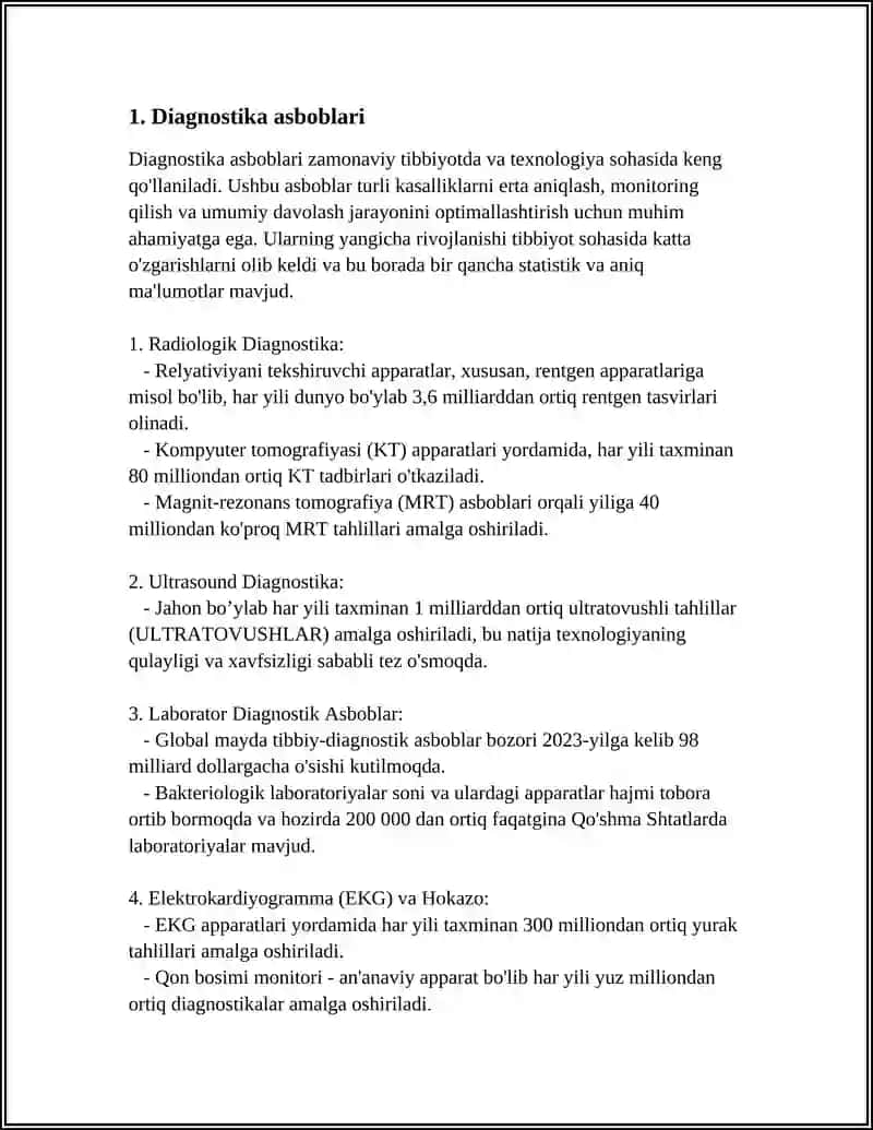 Diagnostika asboblari 4
