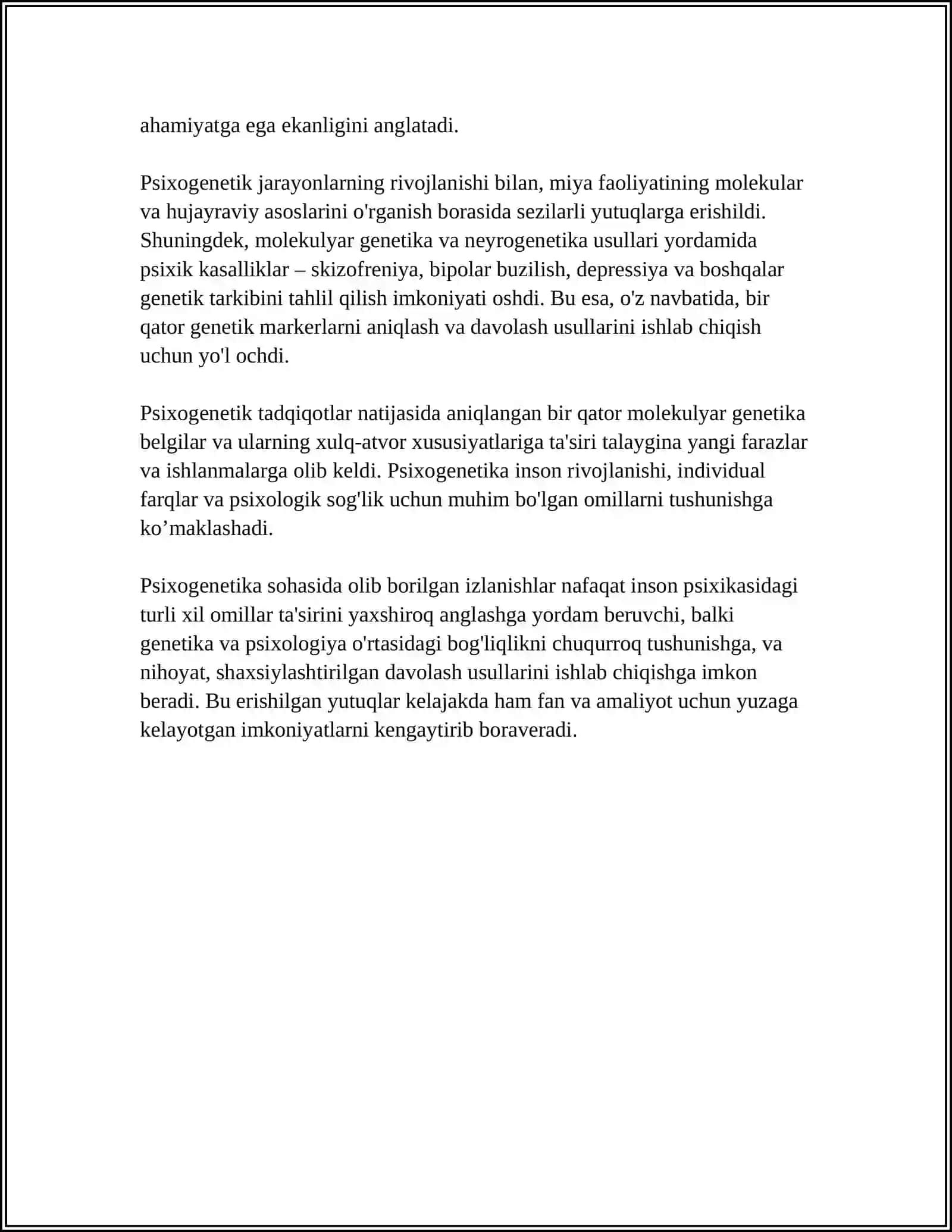 PSIXOGENETIKA 4