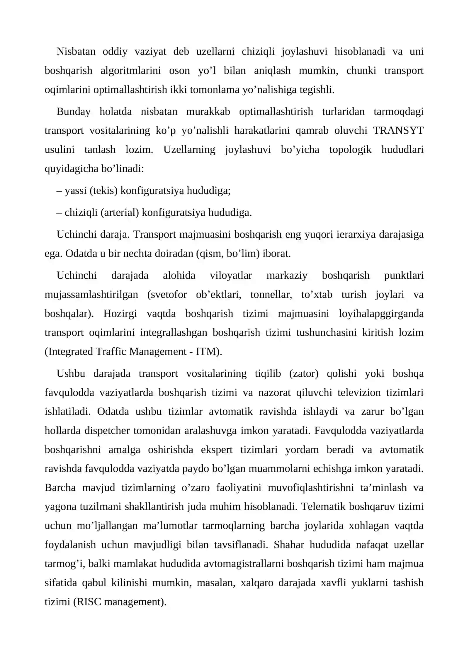 Yo’l-Xo’jaligida Telematik Tizimlar 4