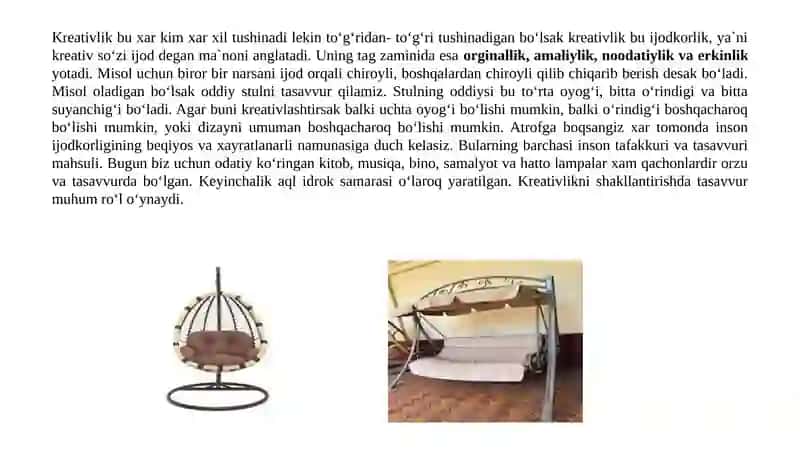 Intelektual va kryativlik 4