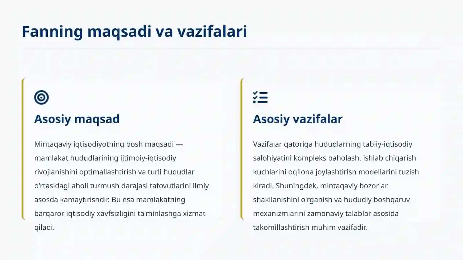Mintaqaviy iqtisodiyot faniga kirish 4