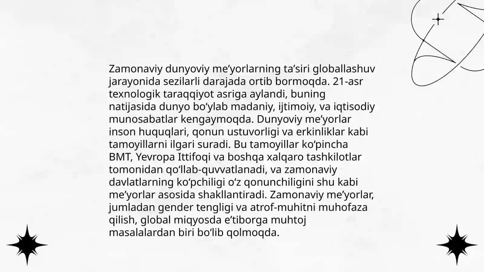Diniy tashkilotlarning zamonaviy dunyoviy meʼyorlariga moslashuvi 4