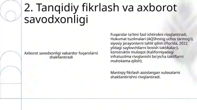 Fuqarolik tarbiyasi 4