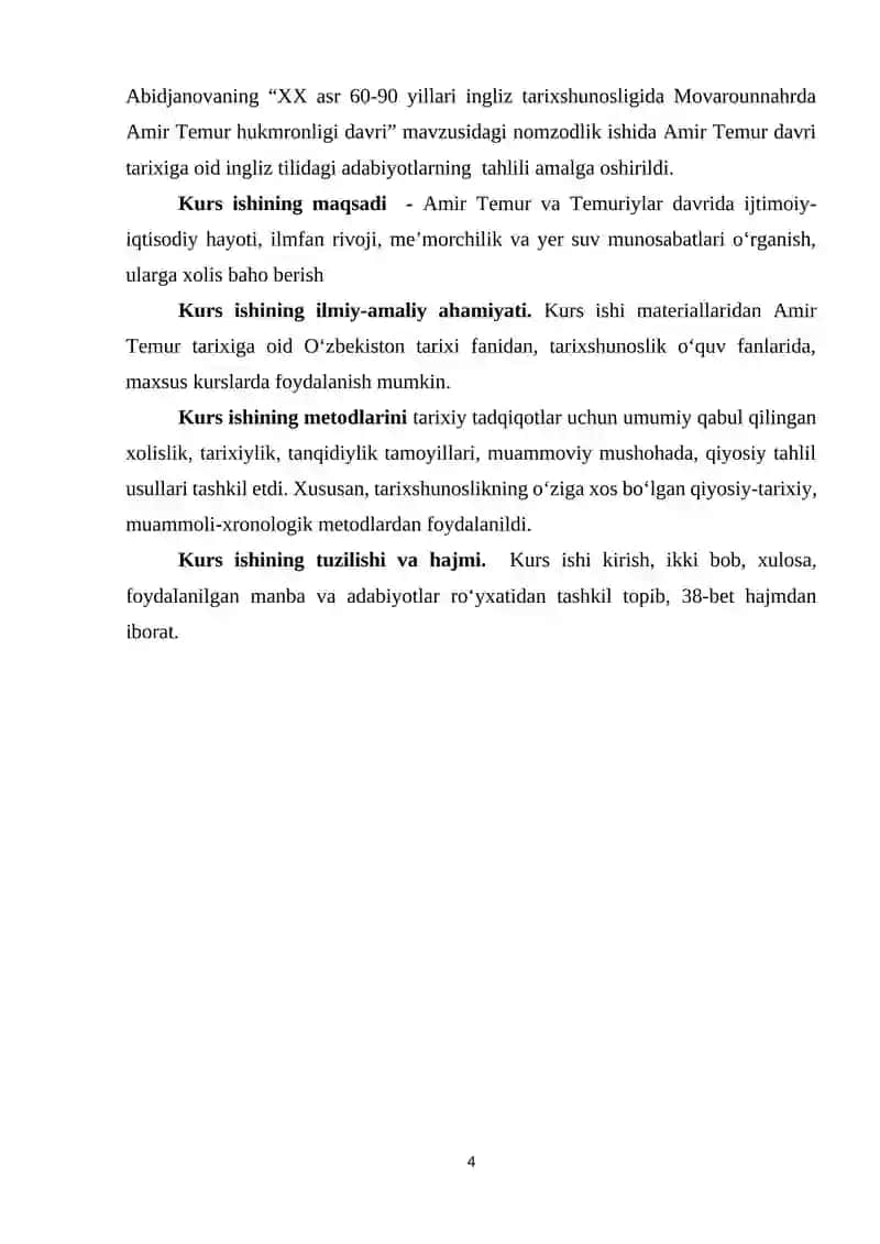 Temuriylar davrida agrar tizim, yer egaligi va iqtisodiy munosabatlarning shakllanishi 4