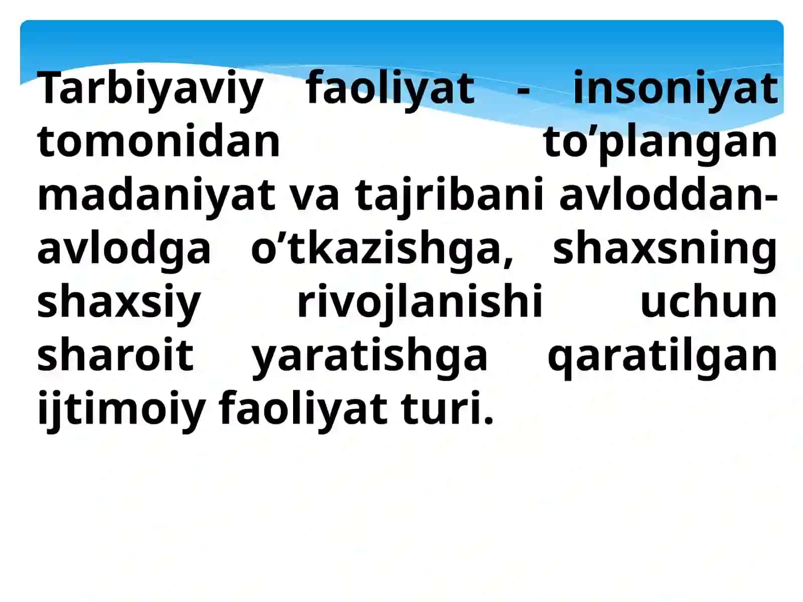 BO‘LAJAK O‘QITUVCHILARNI TARBIYAVIY FAOLIYATGA TAYYORLASH 4
