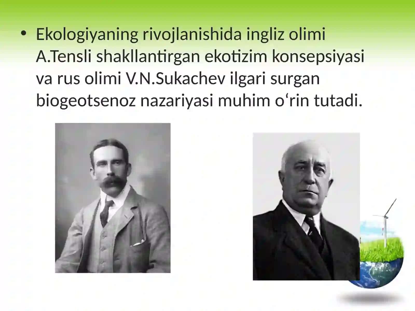 Ekologiyaning rivojlanishi, bo‘limlari va metodlari 4