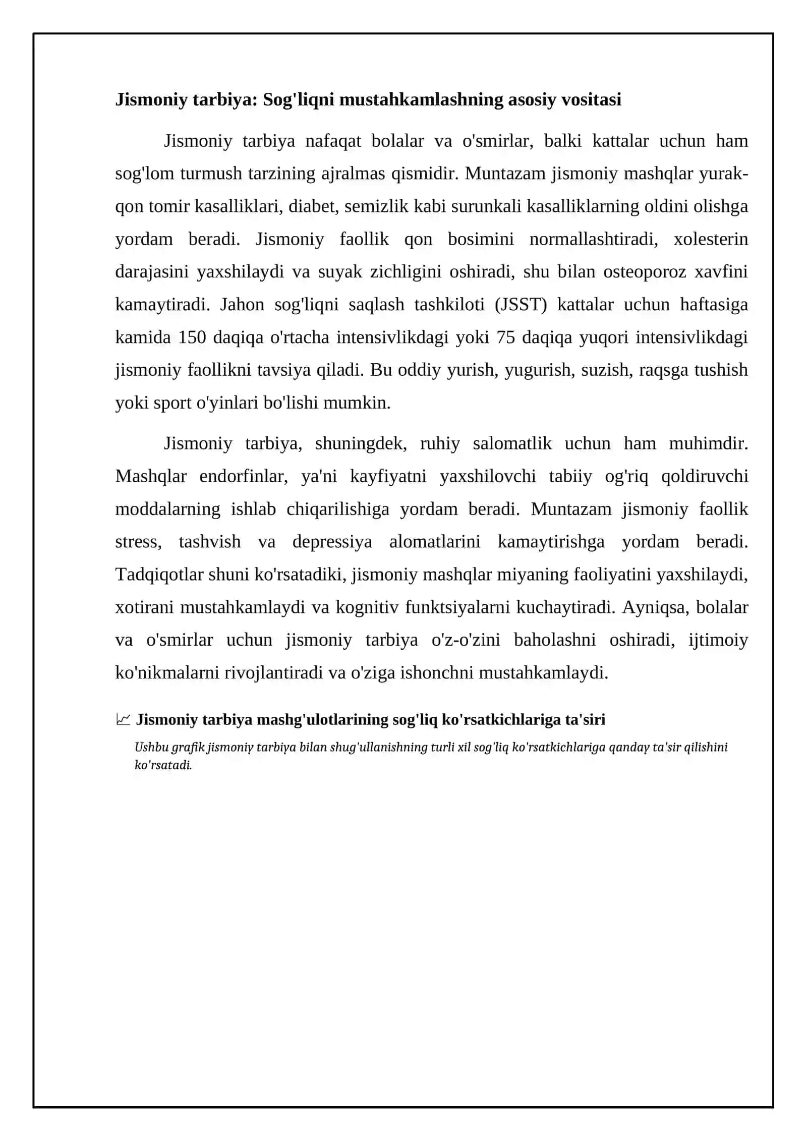 Jismoniy tarbiya va sog'lom turmush tarzini targ'ib qilish 4