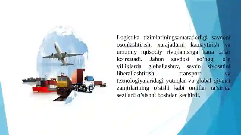 Ta'minot logistikasi TAQSIMOT LOGISTIKASI. OMBORLAR LOGISTIKASI 4