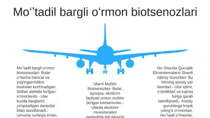 Yer Sharida Quruqlik Ekosistemalarni Shartli Iqlimiy Guruhlari Va Ularni Muhim Biotsenozlari 4