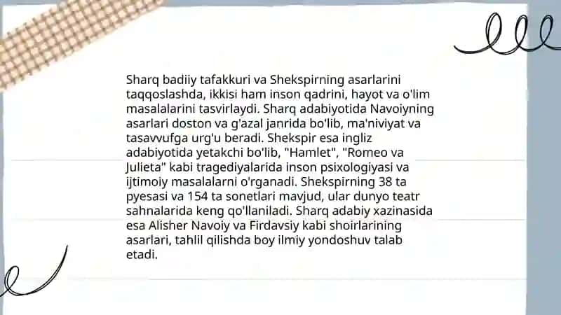 Hamlet tragediyasida tragik qahramonlar talqini 4