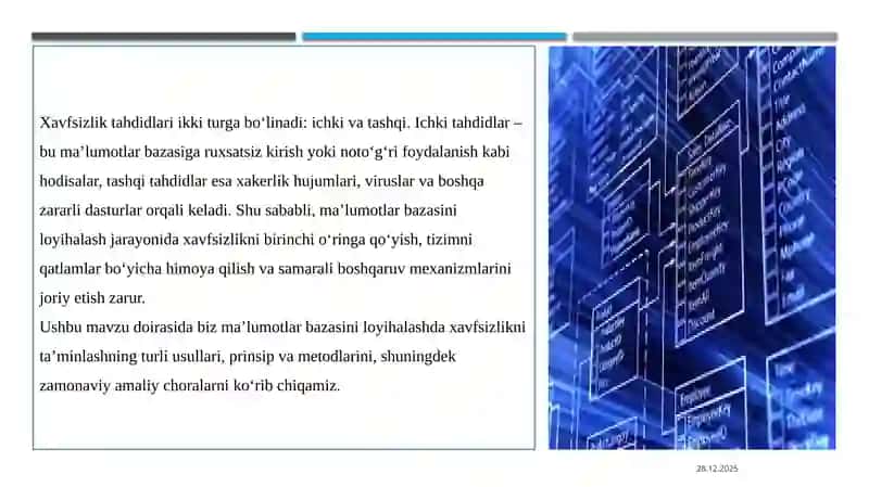 Xavfsizlikni ta’minlash uchun loyihalash usullari 4