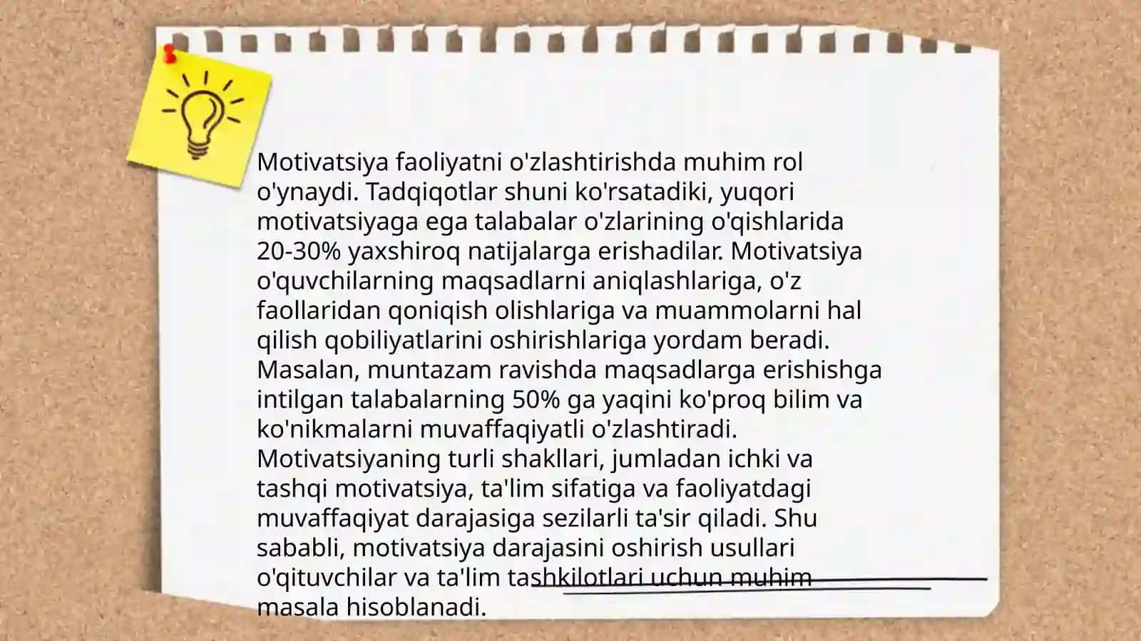 O'quv faoliyatini rejalashtirish usullari 4