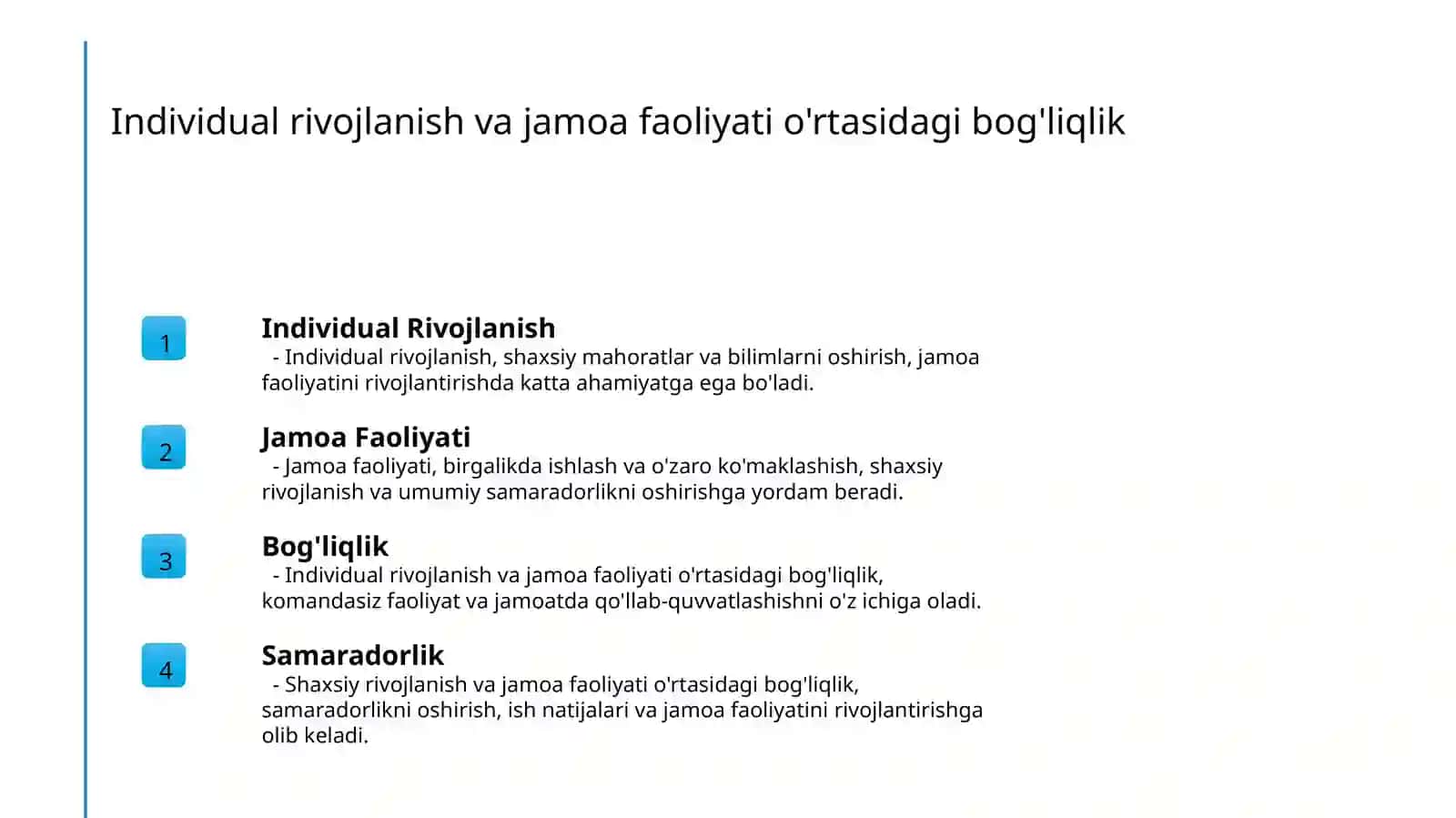 Personalni malaka oshirishi ish unumdorligiga taʼsiri 4