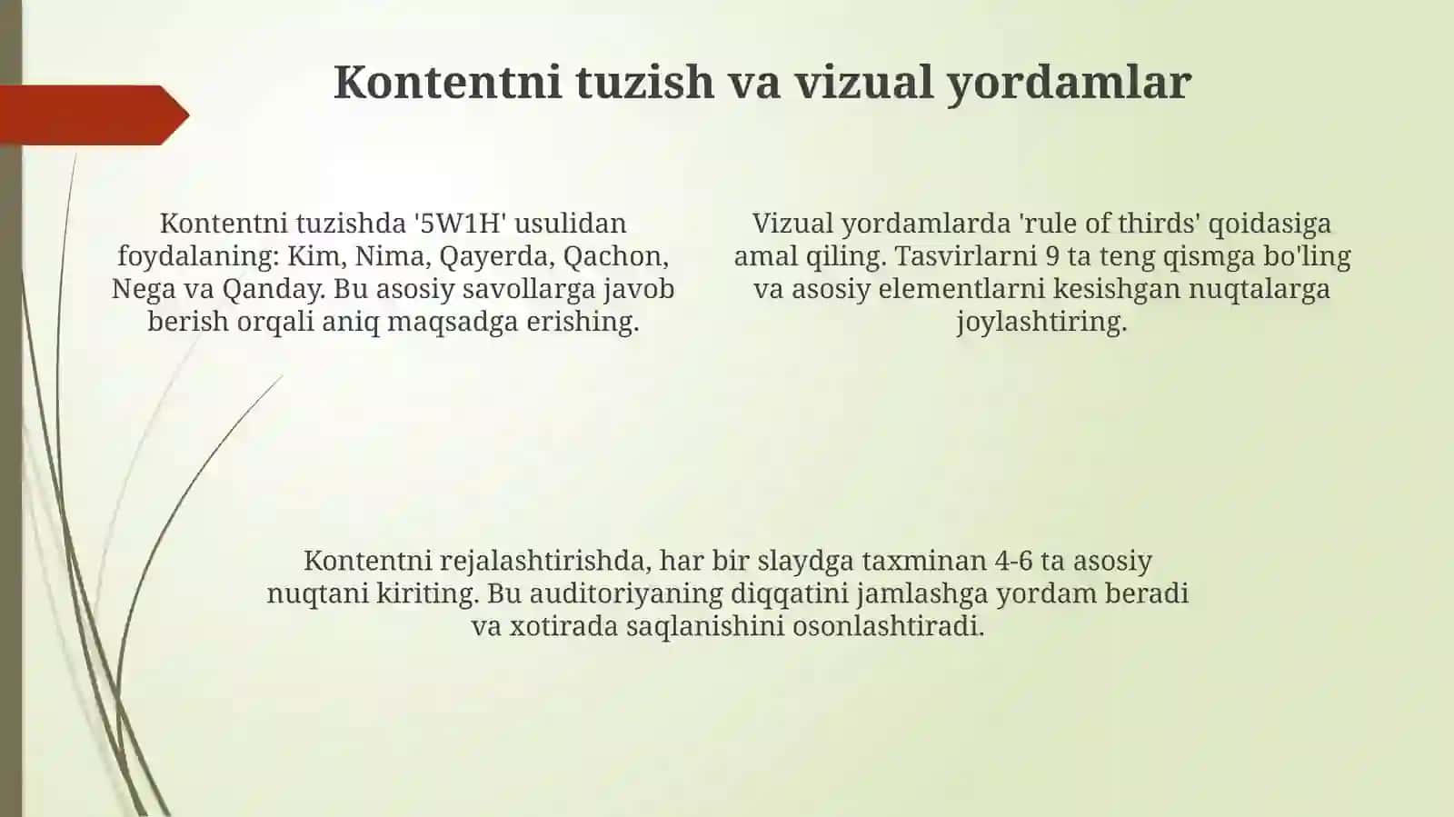 Prezetatsiyalaryaratishvaularnifarmatlash 4