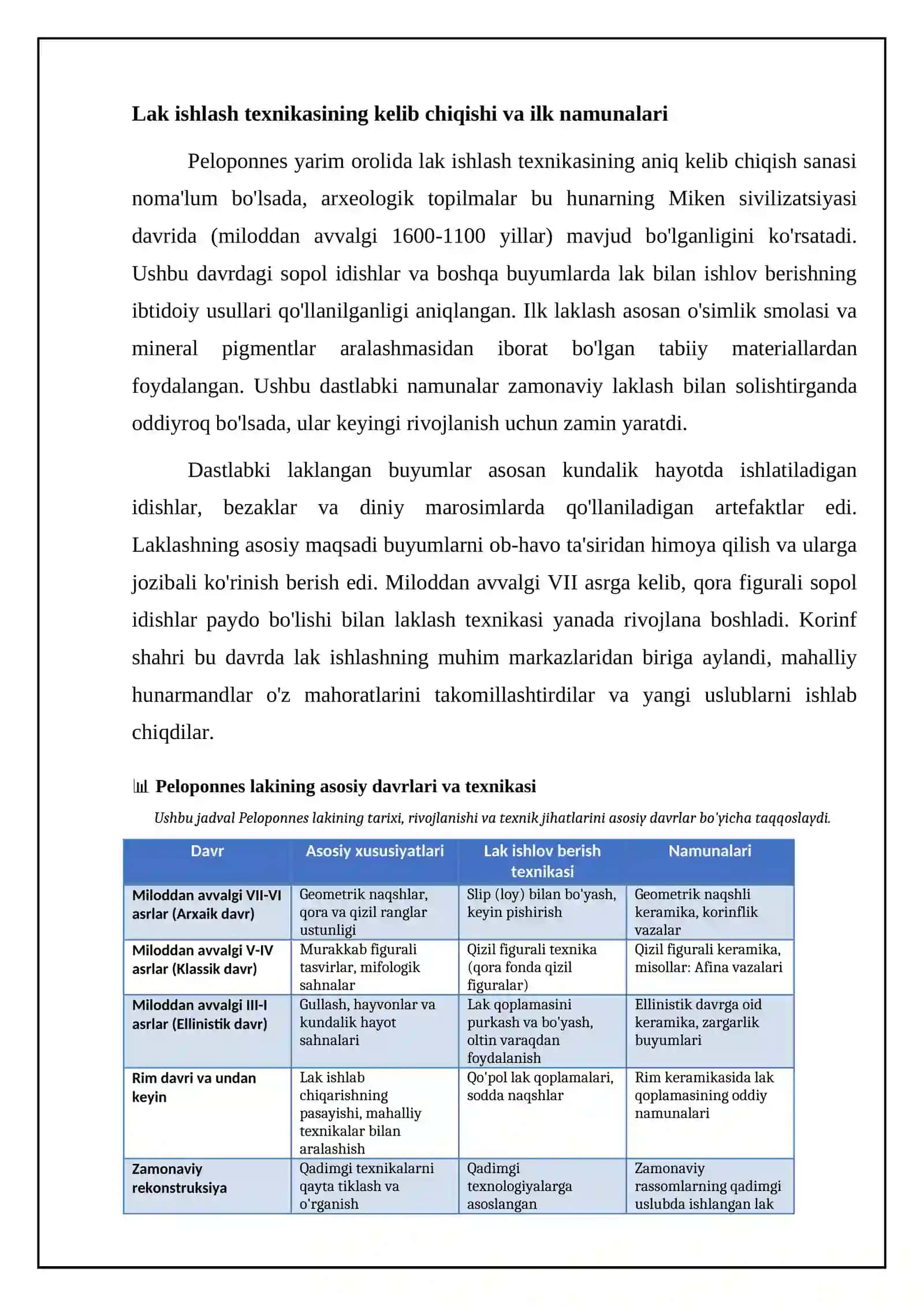 Peloponnes lakining tarixi va rivojlanishi 4