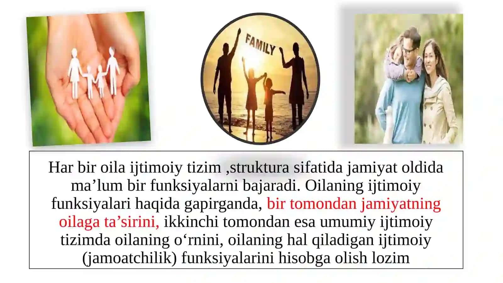 OILA PSIXOLOGIYASI FANINING VAZIFALARI 4