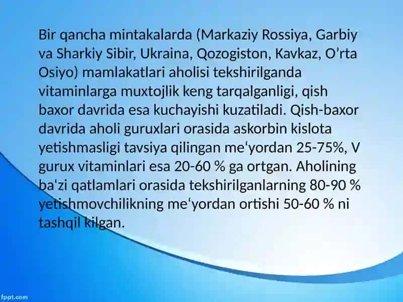 GIPO VA AVITAMINOZ 4