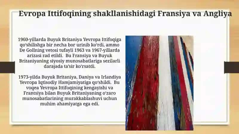 Fransiya va Angliya urushdan keyingi yillarda 4