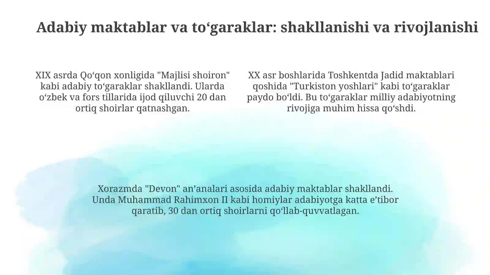 QoʻqonXorazmToshkent adabiymuhiti 4