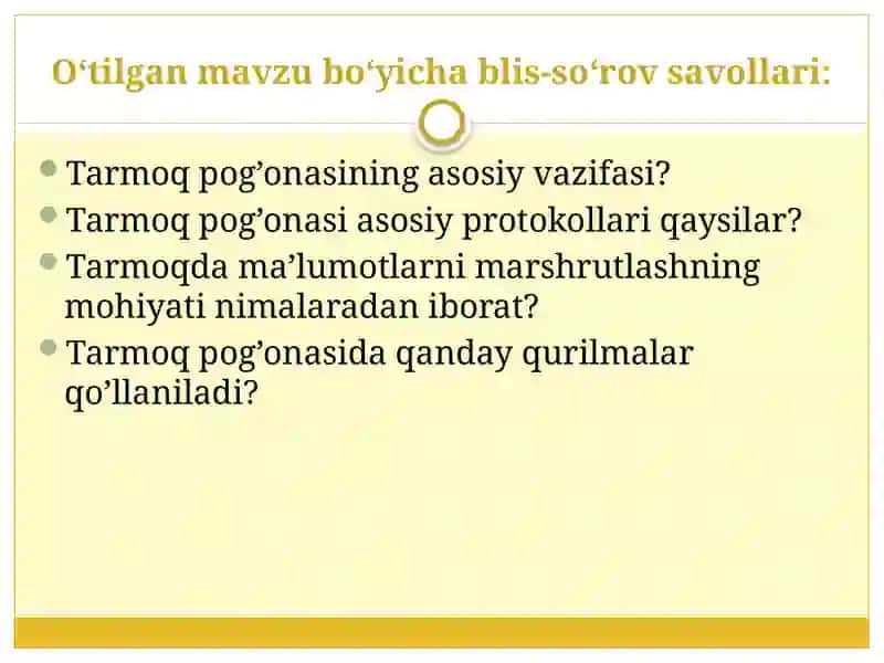 IPv4 va IPv6 protokollari 4