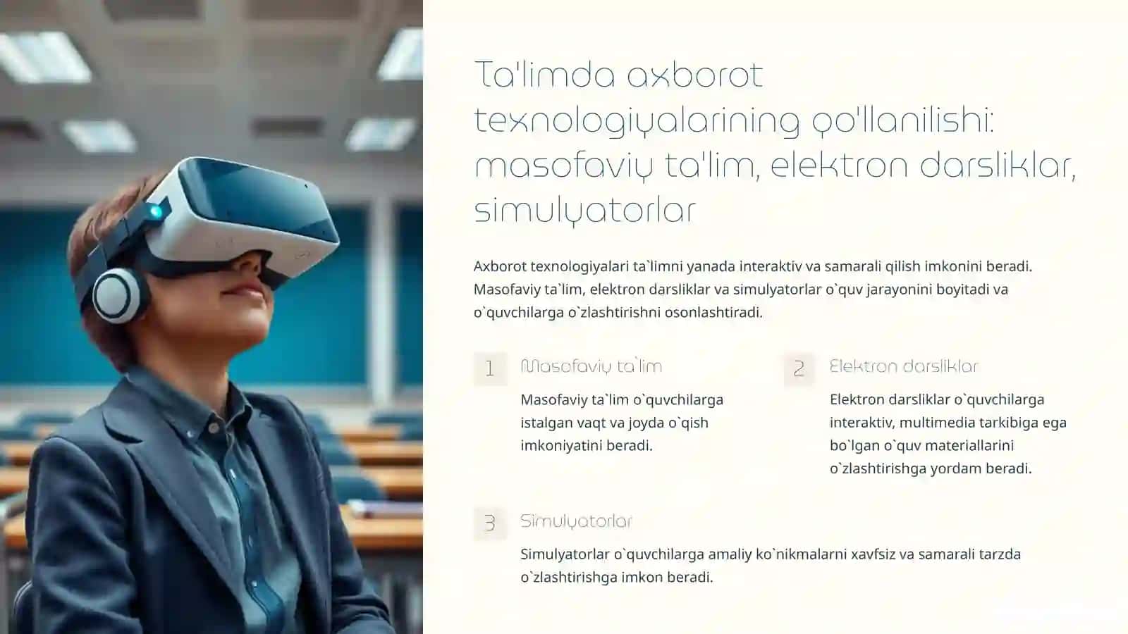 Ishlab chiqarish va ta`limda axborot texnologiyalari 4