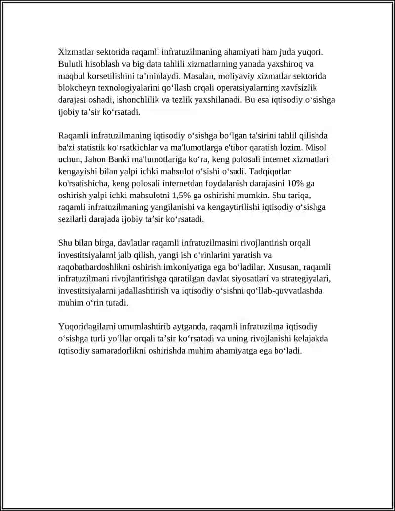 Raqamli Iqtisodiyotning Iqtisodi O'sishga Ta'siri 4