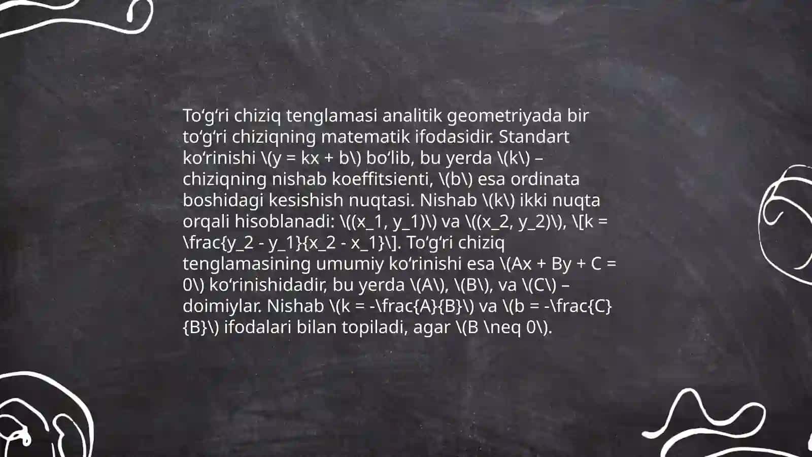Dekart koordinatalar tizimi 4