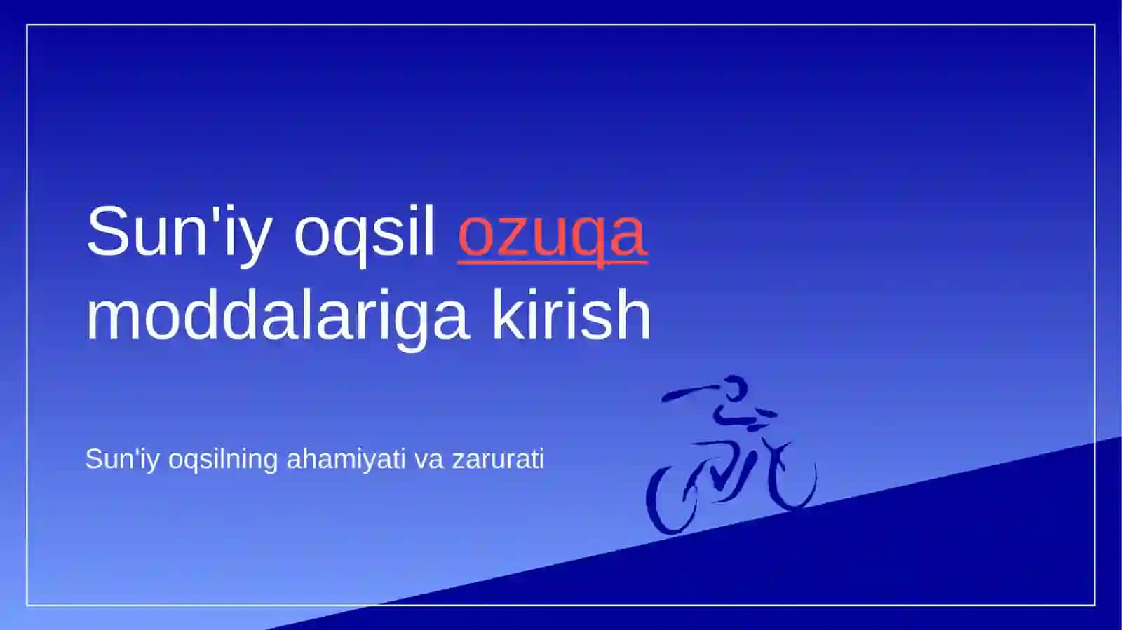 Tibbiy kimyo fanidan tayyorlagan Mustaqil ishi 4