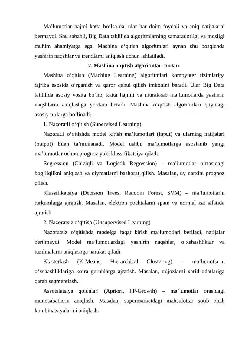 Big Data tahlili va uning asosiy qiyinchiliklari 4