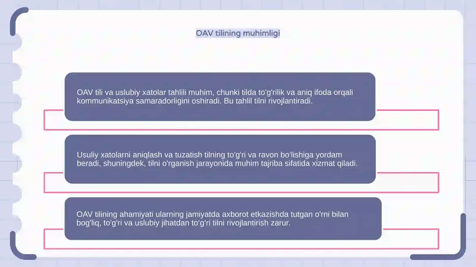OAV tili va undagi uslubiy xatolar tahlili 4
