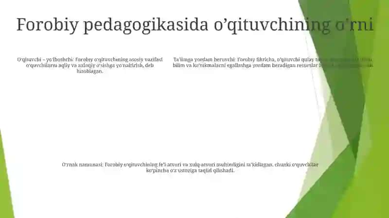 Abu Nasr Farobiyning Pedagogik Qarashlari 4