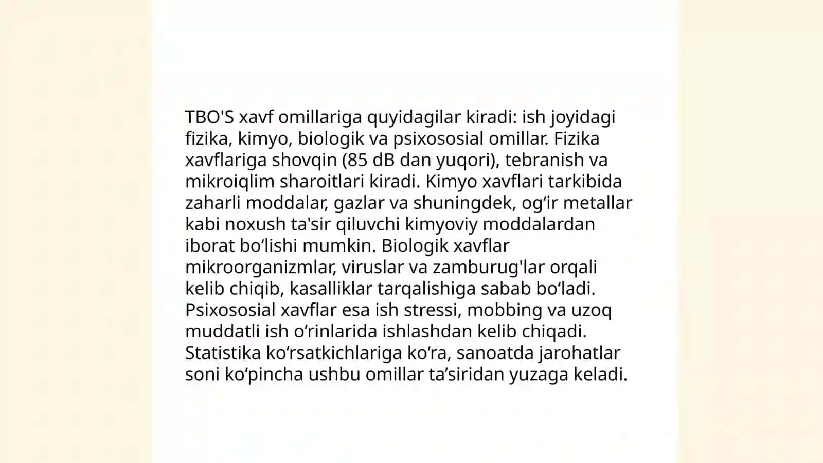 To'satdan bolalar o'limi sindromi (TBO'S) 4