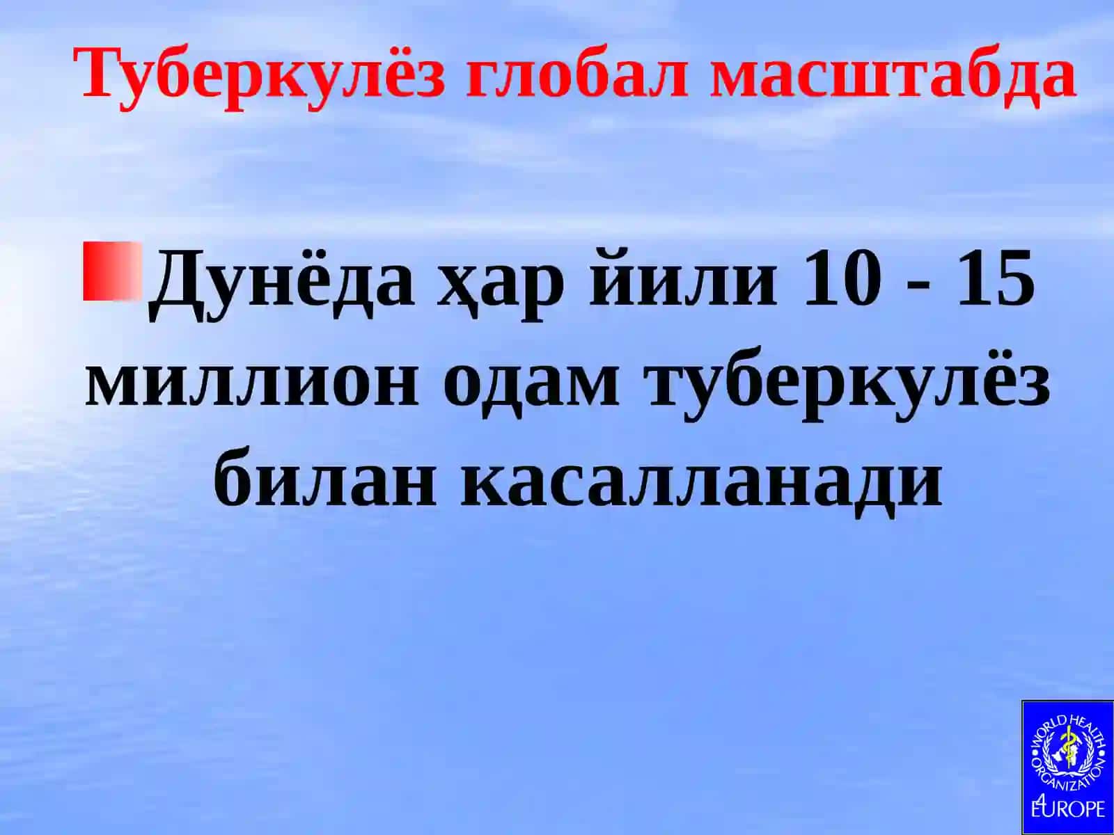 Туберкулёз эпидемиологияси, патогенези ва иммунитет феноменлари 4