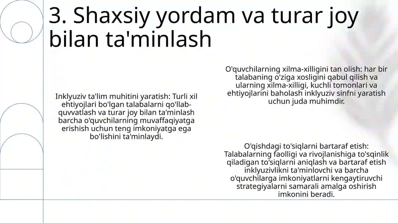 Alohida Yordamga Muhtoj Bolani Samarali Inkluzasi Uchun Ichki Sharoitlar 4