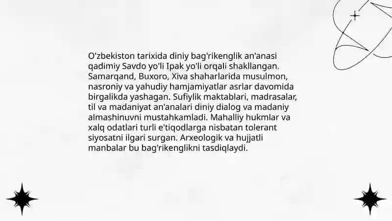 Diniy tolerantlik madaniyati 4