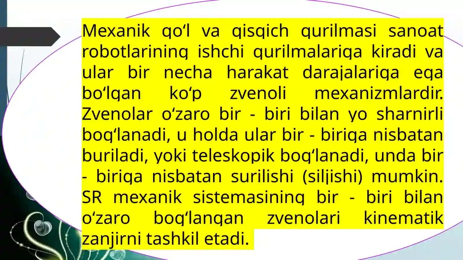 Robotlarning mexanizmlari 4
