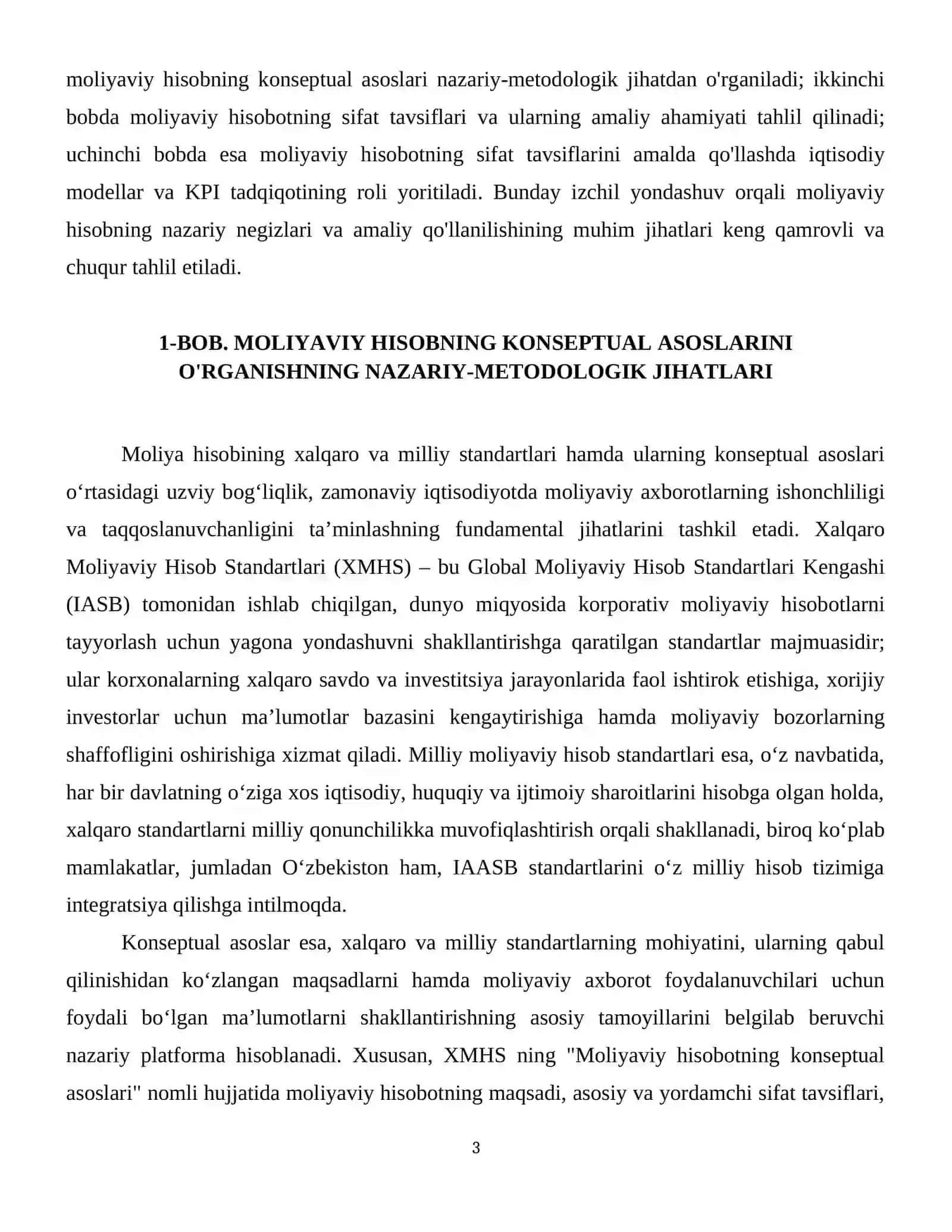 Moliyaviy hisob asoslarining konseptual asoslari.Moliaviy hisobotning sifat tavsifi 4