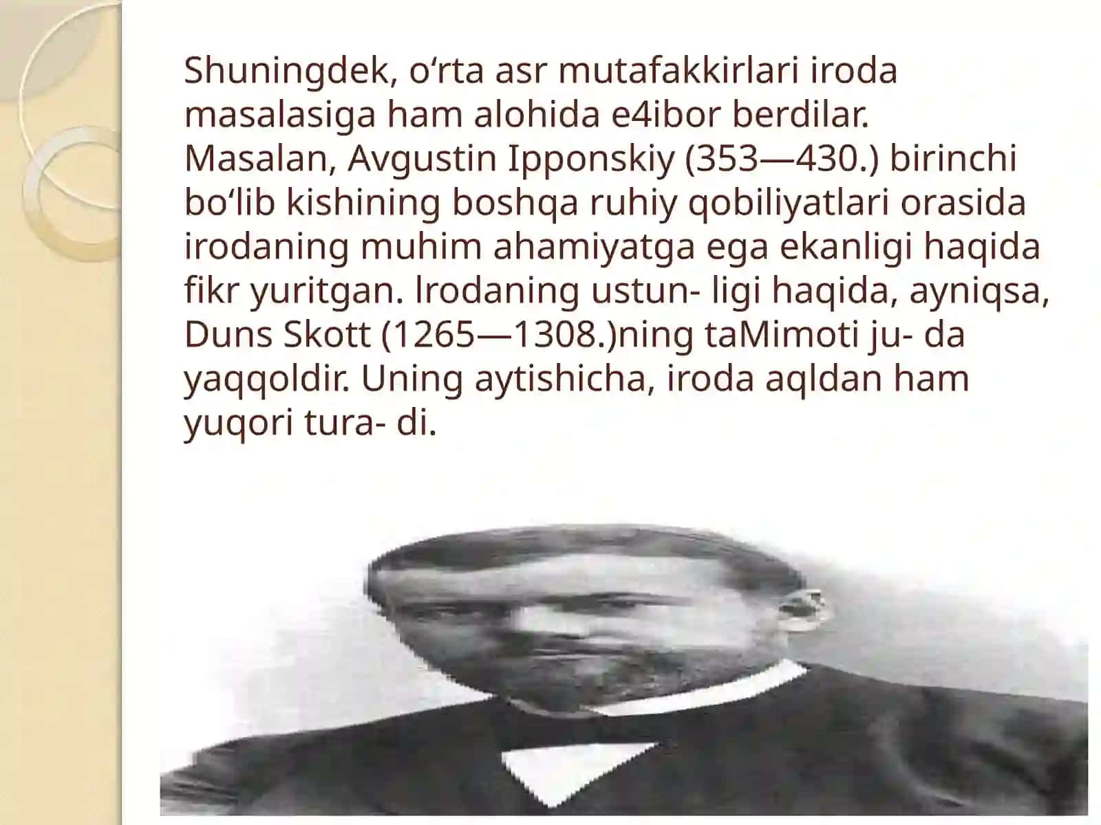 O’RTA ASRLARDA PSIXOLOGIK FIKRLARNI RIVOJLANISHI 4