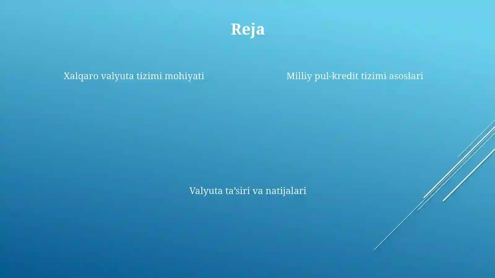 Xalqarovalyutamunosabatlariningmilliypul-kredittizimigata’siri 4