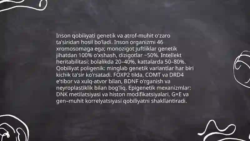 Qobilyat va uning rivojlanishi 4
