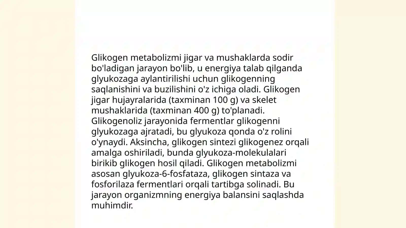 Glikogen kasalliklari Glyukoza tashuvchilarining tuzulishi spesifikligi klinik ahamyati 4