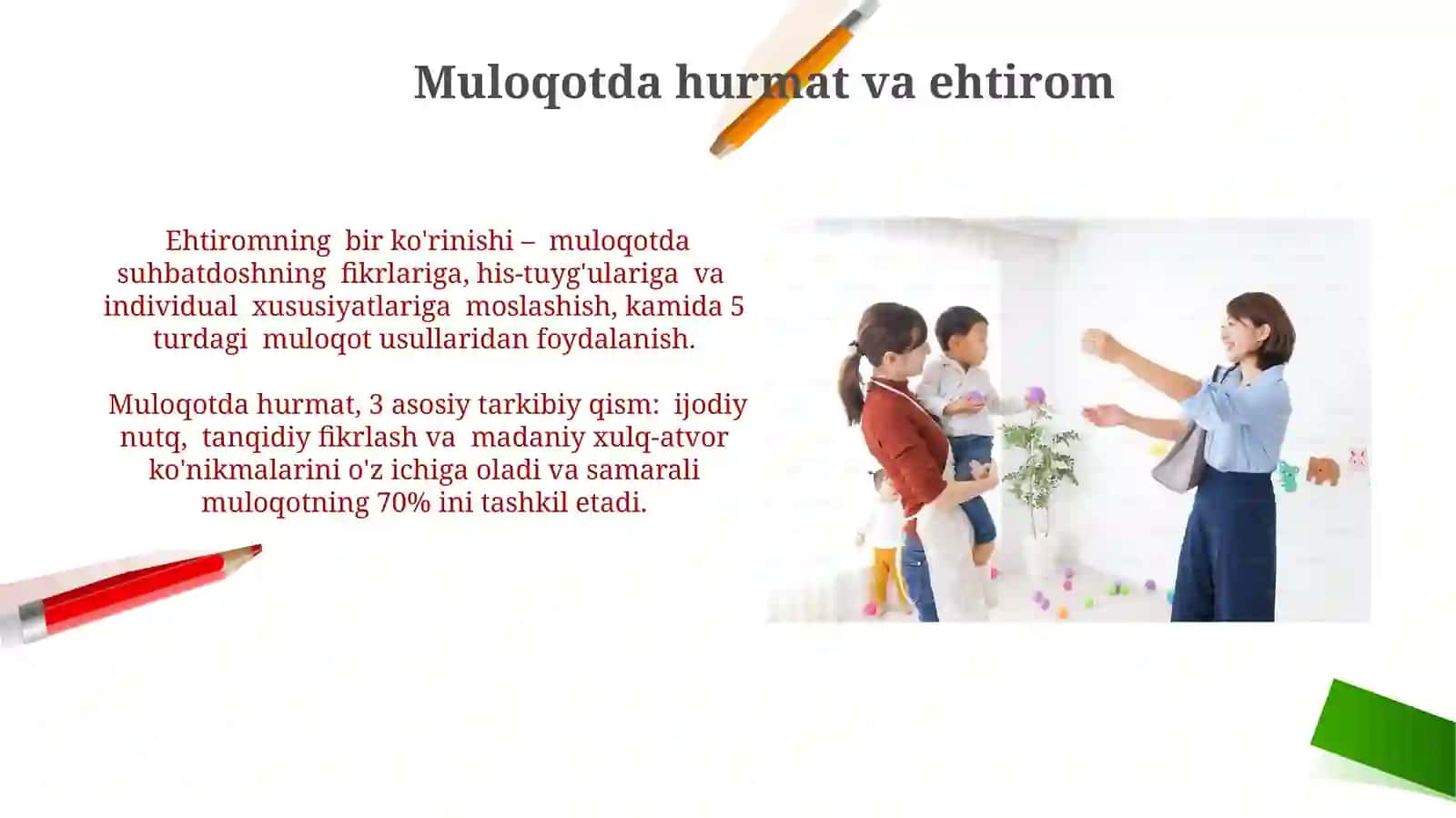 Pedagogik nazokat, xushmuomalalik, kasbiy pedagogik dilkashlikning xulq atvorda shakllanishi 4