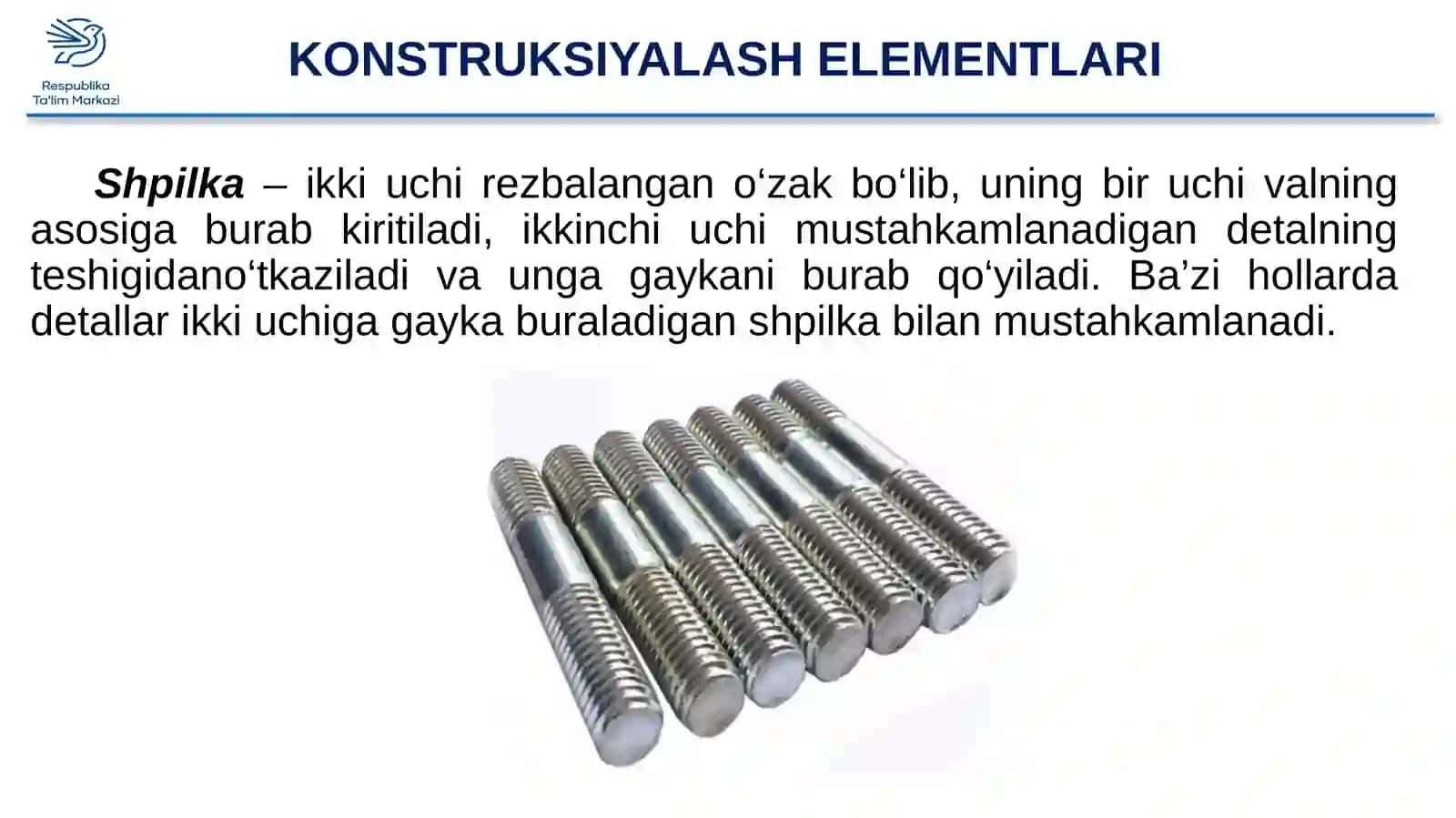 6-sinf Texnologiya fanidan Texnologiya va konstruksiyalash dars taqdimot 4